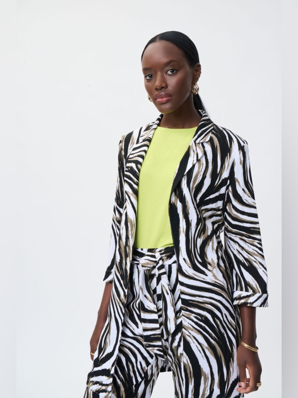 Joseph Ribkoff Animal Print Blazer Style 231139